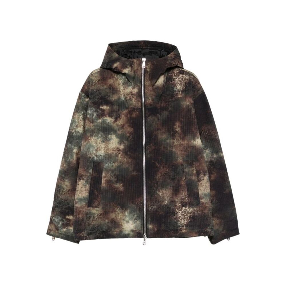 Cole Buxton Brown Jackets - Hooded Jackets Men